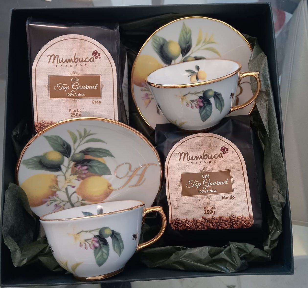 Caixa de presente Café Mumbuca